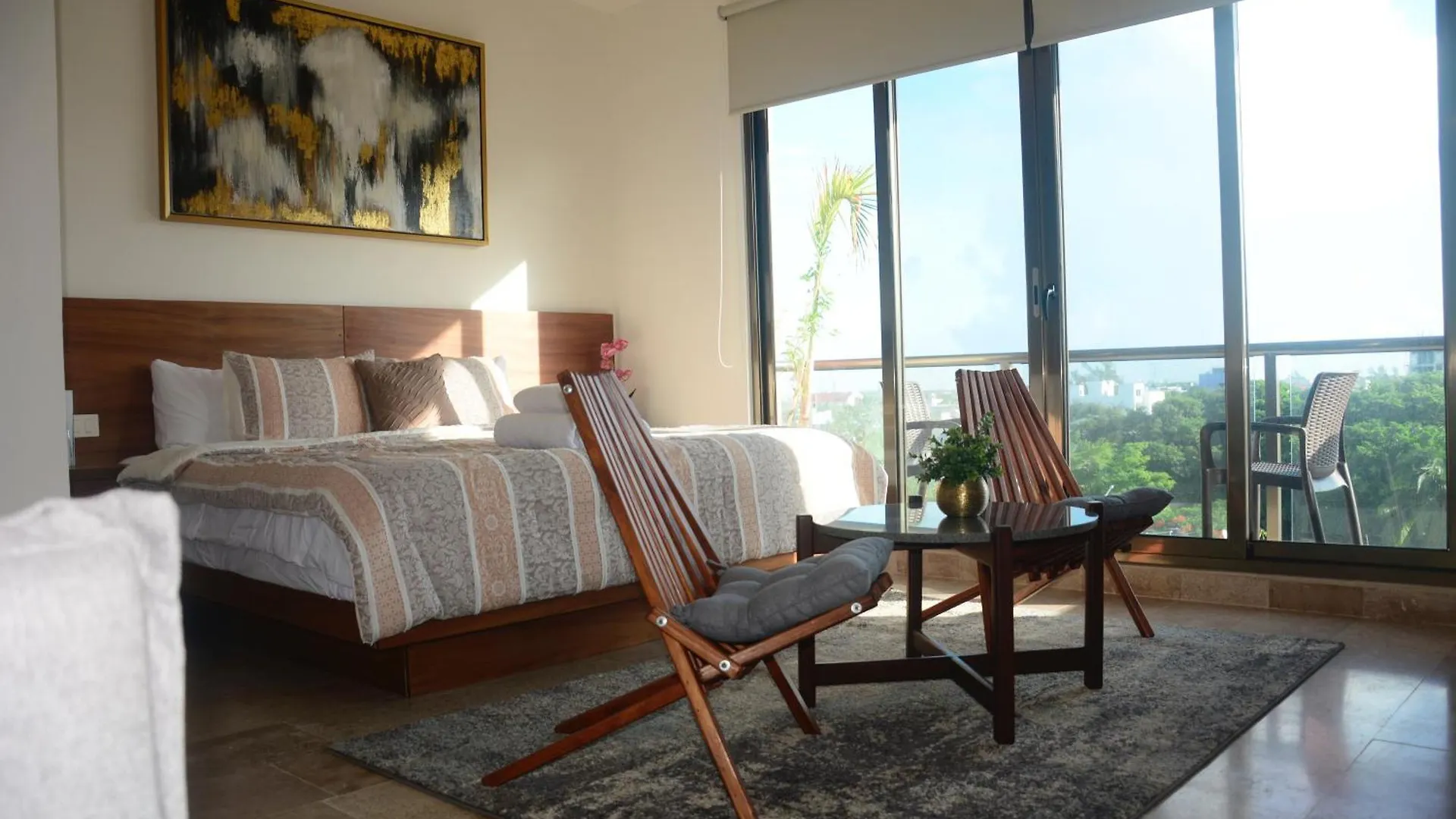Apartment Stylish Ocean-View Studio - Steps From 5Th Avenue Playa del Carmen