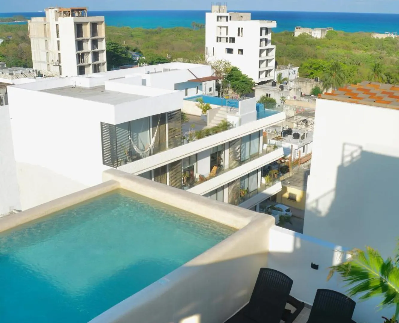 Apartment Stylish Ocean-View Studio - Steps From 5Th Avenue Playa del Carmen