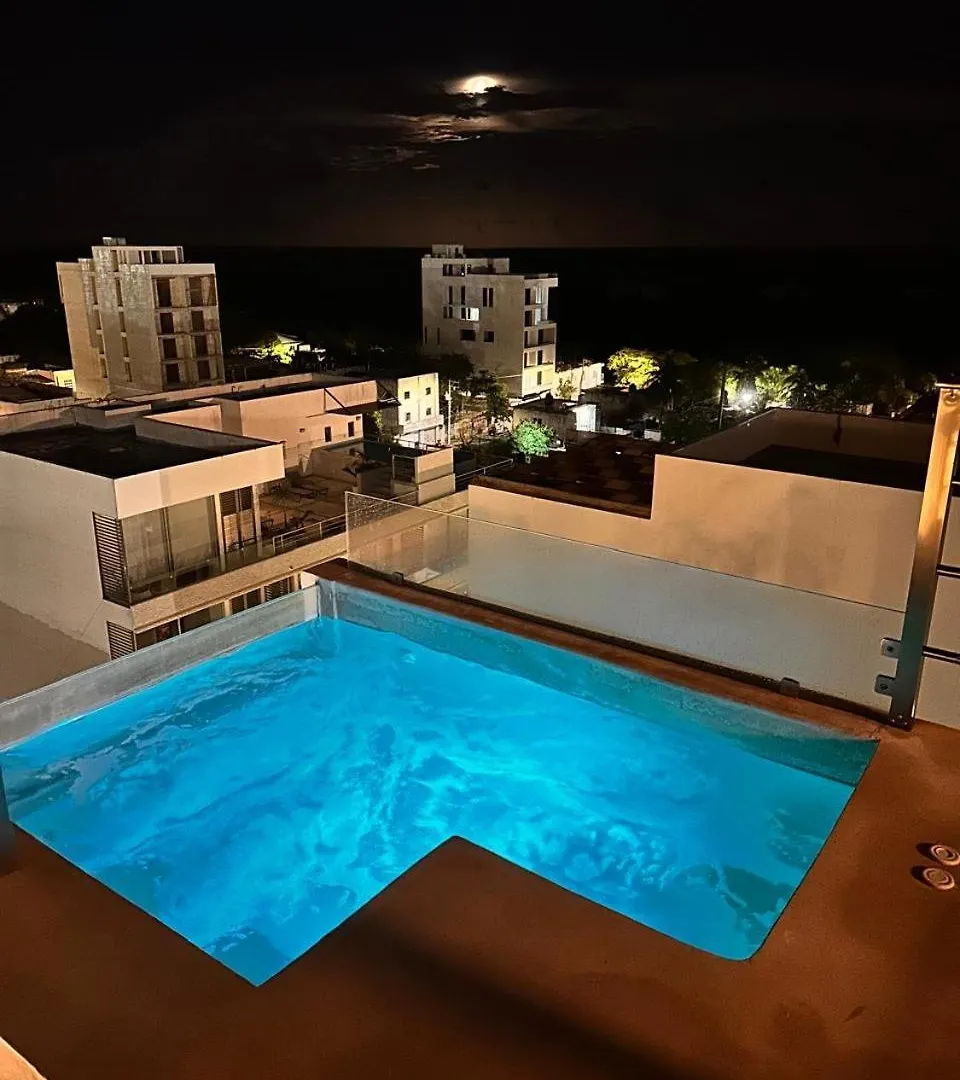 Stylish Ocean-View Studio - Steps From 5Th Avenue Playa del Carmen